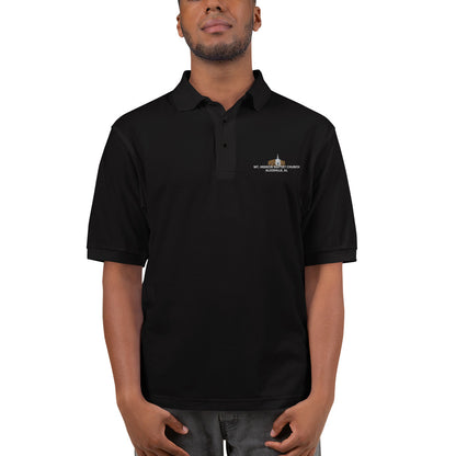 Mt. Hebron Logo Premium Knit Polo Shirt