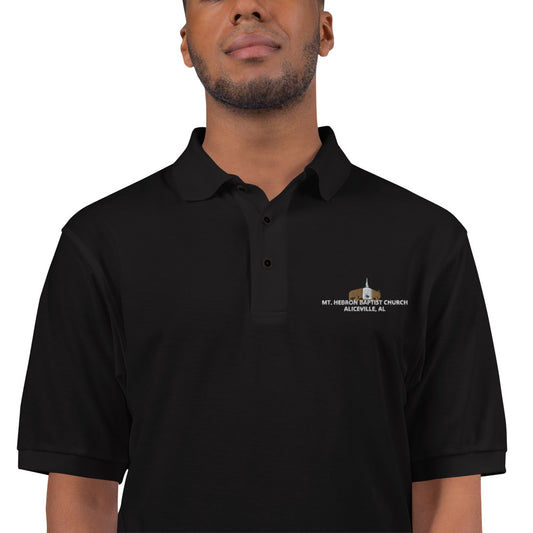 Mt. Hebron Logo Premium Knit Polo Shirt