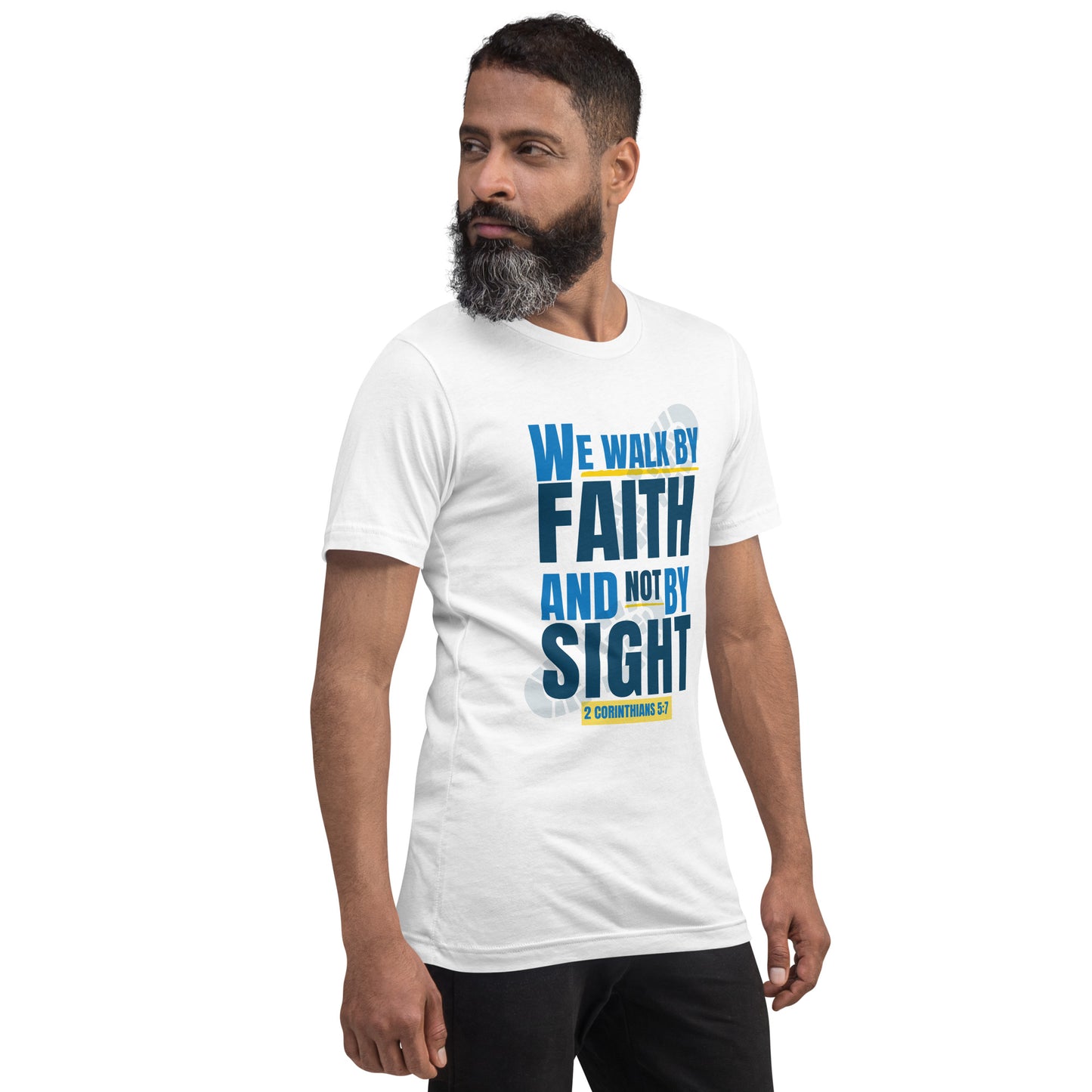 We Walk By Faith Logo Unisex T-Shirt